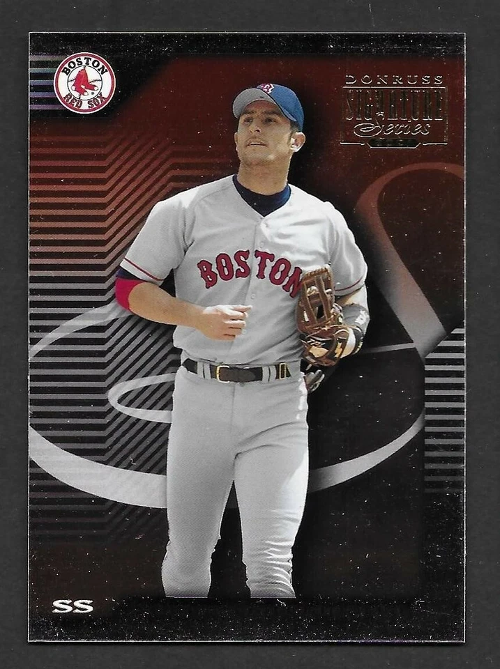 2001 Donruss Signature #17 Nomar Garciaparra Boston Red Sox - Image 1 of 1