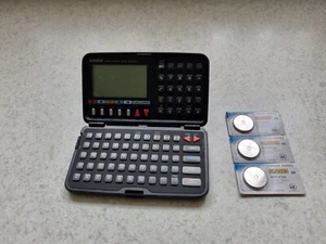 Casio 32KB Digital Diary SF-4100 | Taschenrechner | Computer Datenbank | Vintage - Bild 1 von 2