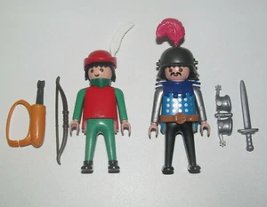 Playmobil Figurine Personnage Lot Robin des Bois & Chevalier + Accessoires NEW - Picture 1 of 1