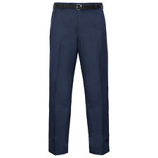 TR279 mens navy blue work smart tough warm thermal NEW trousers Long leg