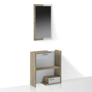 INGRESSO MOST WOOD IN MDF FINITURA LARICE BIANCO E ROVERE ORESTELUCHETTA - Foto 1 di 7