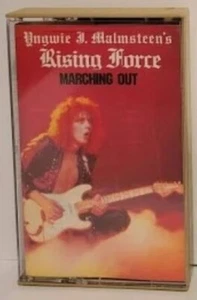 Yngwie Malmsteen - Rising Force Marching Out   cassette - Picture 1 of 1