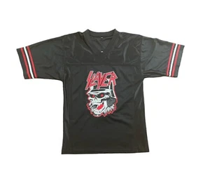 Camiseta deportiva de doble cara de Slayer Laughing Skull # 81 talla mediana - Imagen 1 de 3