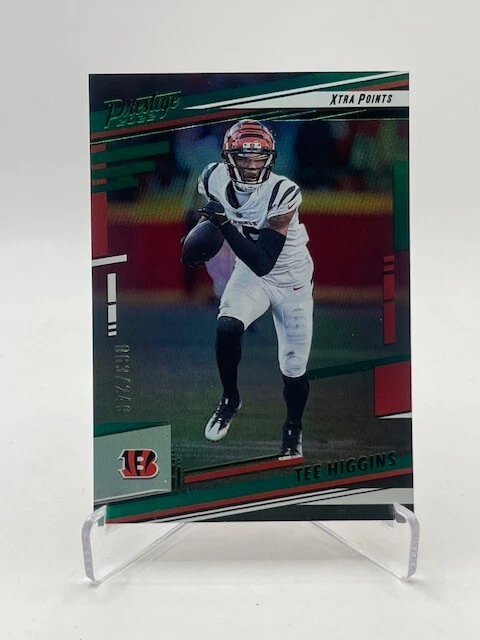 2022 PRESTIGE TEE HIGGINS RC XTRA POINTS GREEN #D 063/249 SP BENGALS - Image 1 of 1