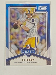 🏈 2020 Panini Score NFL Draft Football Base Rookie #NFL-1 Joe BURROW 🏈 - Picture 1 of 2