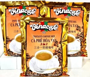 Vinacafe 3-In-1 Instant Vietnamese Coffee 20 Sachets x 20g (Pack of 3)~7/02/2026 - Picture 1 of 3