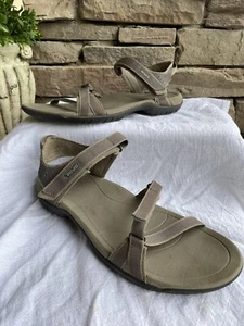 Teva 1006263 Sandals Beach Casual Strappy Slingback Brown Womens Size US 10 -BA2 - Picture 1 of 8