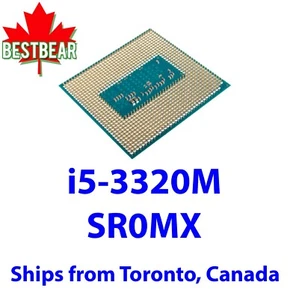 Intel Core i5-3320M 2.6GHz-3.3GHz SR0MX 3rd Gen Processor G2 Laptop Mobile CPU - Bild 1 von 1