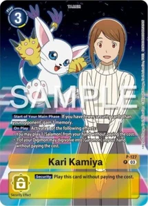 Kari Kamiya Alternate Art Foil - P-127 NM - Digimon TCG - Bild 1 von 1