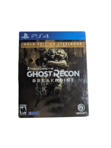 Tom Clancy's Ghost Recon Breakpoint Gold Edition Steelbook PS4 Videojuego Nuevo - Imagen 1 de 11