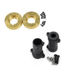 1Pair Heavy Brass Knuckles Weights/Cup For Axial SCX10II 90046 1:10 RC Crawler