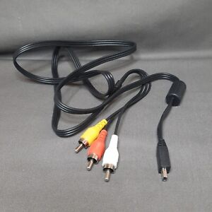 Mini USB To 3 RCA AV Audio Video Cable for Canon