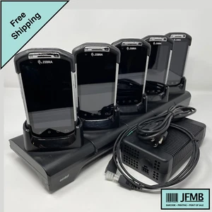 Lot of 5 Zebra TC75x With Cradle  Mobile Barcode Scanner  Android 8 Oreo - Picture 1 of 1