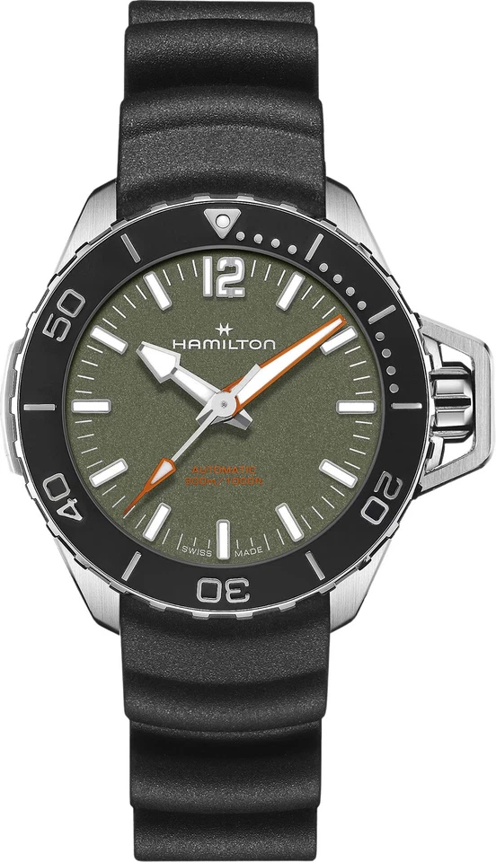 Hamilton Khaki Navy Green Men's Watch - H77455360