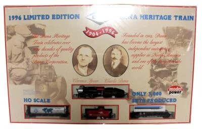 MODEL POWER 'HO' GAUGE DANA HERITAGE TRAIN 1904-1996 TRAIN SET - Image 1 of 4