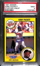 1991 KENNER STARTING LINEUP  KIRBY PUCKETT PSA 9 17387860
