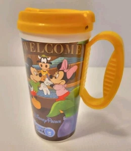 Disney Parks Rapid Fill Cup Goofy Donald Duck Pluto Micky & Minnie Mouse Mug - Picture 1 of 7