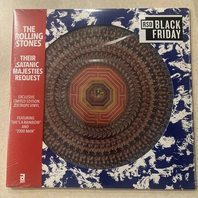 RSD 25 Rolling Stones 'Their Satanic Majesties Request' (NAD) Zoetrope Vinyl  BF - Image 1 of 2
