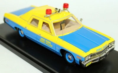 Autoworld 1/43 1150 74 Dodge Monaco New York State Police Resin model car - Image 1 of 4