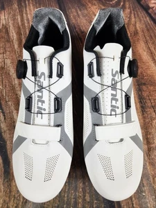Santic Cycling Shoes Road Riding Biking Size 12 Men US EUR 47 Excellent - Picture 1 of 9