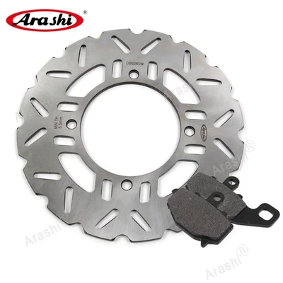 Rotor de disco de freno trasero y pastillas de freno orgánicas para Kawasaki Z1000SX ABS 2011-2015 Foto 1 de 4