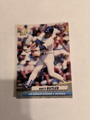 BRETT BUTLER 1992 FLEER ULTRA #209 FREE SHIPPING - Image 1 of 2