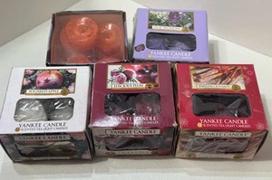 YANKEE CANDLE Lot of 42 Tea Lights Assorted Fragrances Plum Apple Lilac Cinnamon - Picture 1 of 8