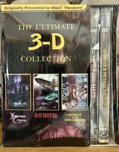 The Ultimate 3-D Collection (Imax) - 2002 3 x DVD set + Viewing System NEW - Picture 1 of 4