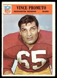 1967 Philadelphia #188 VINCE PROMUTO Washington Redskins EX-NM - Picture 1 of 4