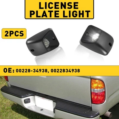 车牌 LED 板灯 6000K 白色 适用于 1995 - 2004 年塔科马丰田防水 — 第 1/4 张图片