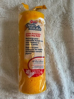 Quickie Mop Clean Results Jumbo Roller XL Sponge Type P Replacement Head #055CR - Image 1 of 2