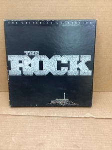 THE ROCK / Laserdisc 3 disc Box Set / discs 1 & 2 LN, disc 3 VG, Sean Connery - Picture 1 of 8