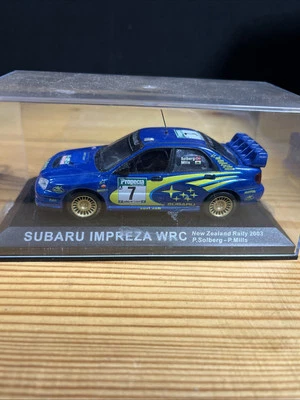 IXO DEAGOSTINI 1/43 SUBARU IMPREZA RALLY DE NUEVA ZELANDA 2003 SOLBERG/MILLS Modelo Foto 1 de 4