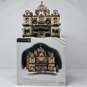 Department 56 Dickens Village The Slone Hotel 56.58494 Holiday Light Up Decor - Picture 1 of 10