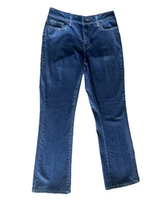 L.L. Bean Classic Fit Damen Bootcut Jeans 8P Blau Denim Freizeit High Rise Y2k - Bild 1 von 20