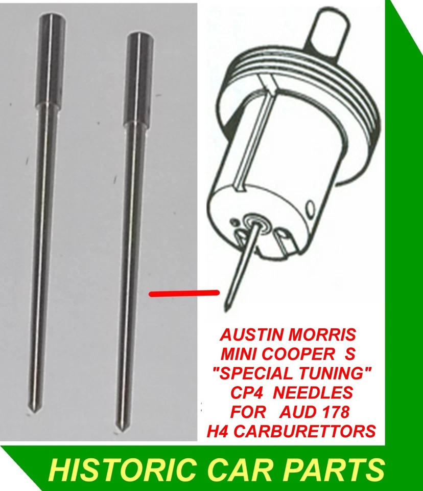 Austin Morris Mini Cooper S 1963-72 - 2 x NEEDLES for SPECIAL TUNING SU H4 Carbs - Image 1 of 1