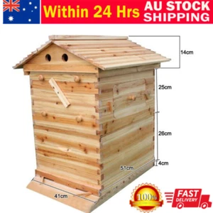 Cedarwood Super Brood Beekeeping Auto Honey Hive Beehive House Super Brood Box - Picture 1 of 9