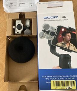 Zoom iQ7 Stereo Microphone for iPhone