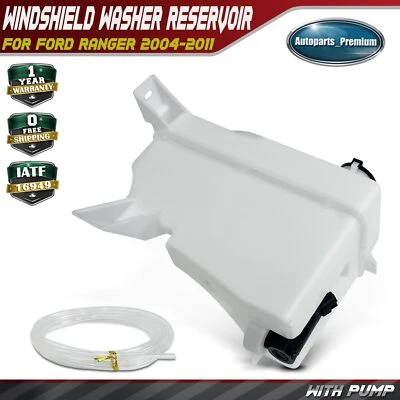 Nuevo depósito de lavadora de parabrisas con tapa y bomba para Ford Ranger 2004-2011 L4 2,3 L Foto 1 de 4