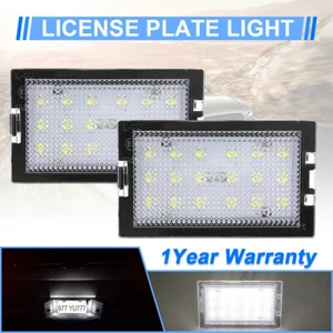 White LED License Plate Light For Range Rover Sport Discovery L320 LR2 LR3 LR4 - Imagen 1 de 7