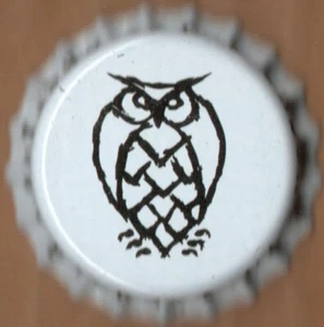 USA Kunststoff ausgekleideter Bier Kronkorken: Nachtschicht Brauen - Bild 1 von 1