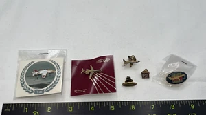McDonnell Douglas Employee Pin Lot T-45 MD-80 MD90 V2500 DC10 Service Pin *READ* - Picture 1 of 15