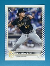 2022 Topps Blue Stars #325 Max Kranick Pirates Rookie/299