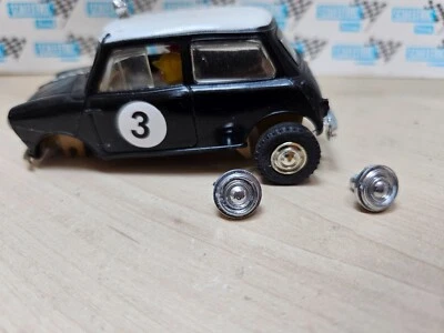 SCALEXTRIC NUEVO PRODUCTO MINI C7 DOS RUEDAS ALTAS HECHAS EN PLÁSTICO NO RESINA!! - Imagen 1 de 2