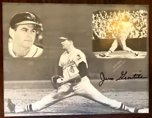 JIM GENTILE BALTIMORE ORIOLES TEAM ISSUED 8 X 10 AUTO. PICTURE - Picture 1 of 1