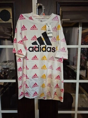 阿迪达斯衬衫男式女式 M 码三叶草中心标志渐变动物印花男女通用 — 第 1/4 张图片