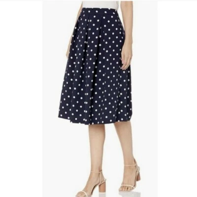 Falda Tahari Pequeña Plisada Punto - Falda Estampada Precio de venta sugerido por el fabricante 79 USD Talla 22 *Nueva  Foto 1 de 4