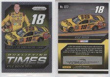 2016 Panini Prizm NASCAR Qualifying Times Kyle Busch #QT2