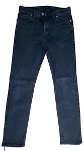 H&M's BOYS / MENS FADED LIGHT CHARCOAL SLIM FIT JEANS CN170/76A - USED - Picture 1 of 4