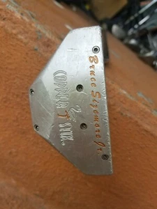 Very rare Bruce Sizemore Jr Copper Stix Cu Rail Left Handed Putter - Picture 1 of 6